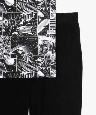 Pyjama garçon à motif bande dessinée vue2 - GEMO (JUNIOR) - GEMO