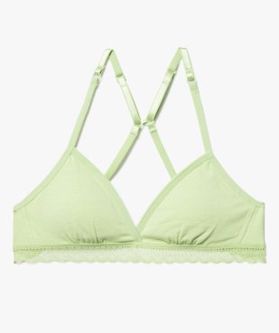 Soutien-gorge triangle spécial dos nageur fille vue1 - GEMO 4G FILLE - GEMO