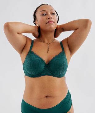 Soutien-gorge emboitant à armatures femme grande taille vue1 - GEMO(HOMWR FEM) - GEMO