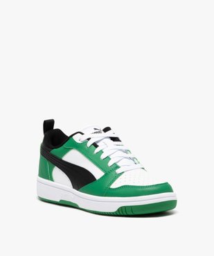 Baskets garçon style rétro à lacets bande contrastante - Puma vue2 - PUMA - GEMO