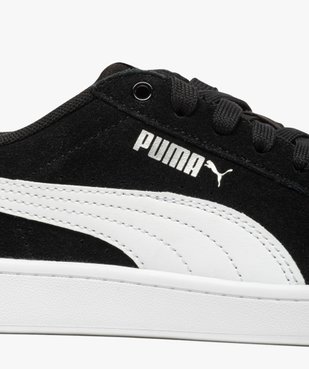 Baskets femme bicolores avec dessus en cuir velours – Puma vue6 - PUMA - GEMO