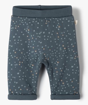 Pantalon bébé en maille rembourrée chaude et souple - LuluCastagnette vue1 - LULUCASTAGNETTE - GEMO
