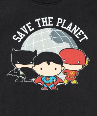 Tee-shirt bébé garçon à manches courtes - Justice League imprimé super-héros vue2 - DC COMICS - GEMO