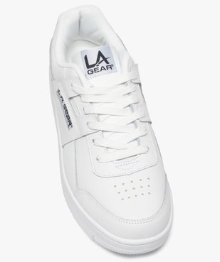 Tennis homme unies à lacets et semelle épaisse – LA Gear vue5 - L.A. GEAR - GEMO