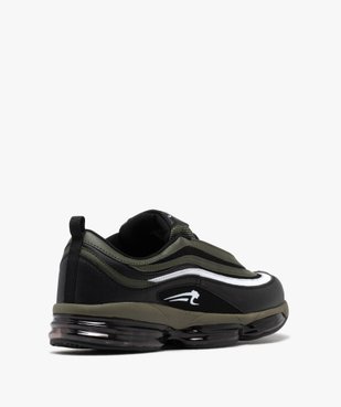 Baskets homme en mesh avec semelle épaisse effet bubble Pilar - Airness vue4 - AIRNESS - GEMO