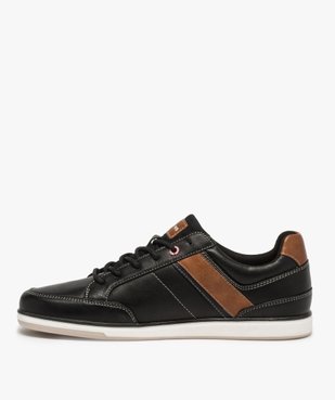 Tennis homme de ville aspect grainé - Redskins vue3 - REDSKINS - GEMO