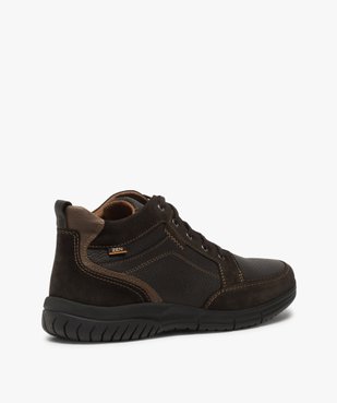 Low-boots homme confort avec nombreuses surpiqûres - Zen vue4 - GEMO (CONFORT) - GEMO