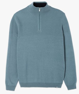 Pull homme avec col camionneur vue4 - GEMO (HOMME) - GEMO