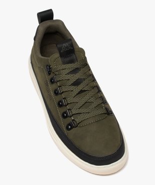 Baskets homme unies style décontracté à crochets - Kappa vue5 - KAPPA - GEMO