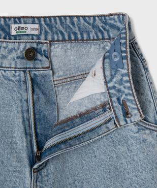 Bermuda en jean skater en denim bleached garçon vue2 - GEMO 4G GARCON - GEMO