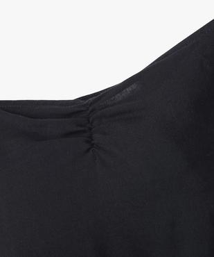 Robe à manches courtes avec col modulable fille vue2 - GEMO 4G FILLE - GEMO
