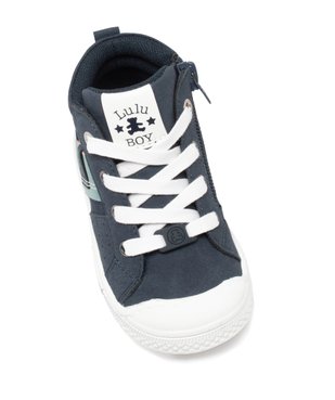 Chaussures montantes à lacets et zip bébé garçon - LuluCastagnette vue5 - LULU CASTAGNETT - GEMO