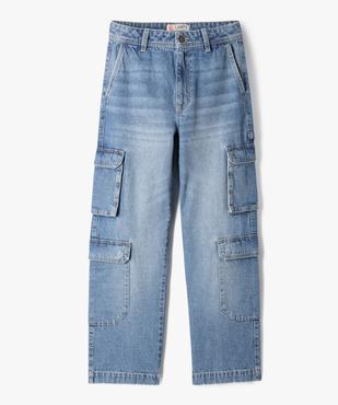 Jean cargo coupe straight délavé fille - Camps United vue1 - CAMPS GEMO FOR GOOD - GEMO