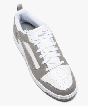 Baskets homme contrastées style rétro Rebound V6- Puma vue5 - PUMA - GEMO
