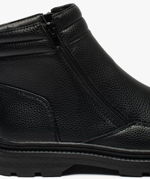 Boots homme double zip gamme confort vue6 - GEMO (CONFORT) - GEMO