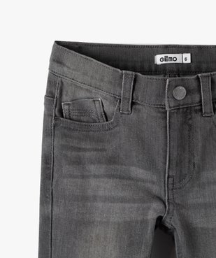 Jean garçon coupe Slim contenant du polyester recyclé vue2 - GEMO 4G GARCON - GEMO