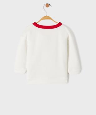 Sweat en molleton douillet bébé garçon - LuluCastagnette vue4 - LULU CASTAGNETTE GEMO FOR GOOD - GEMO