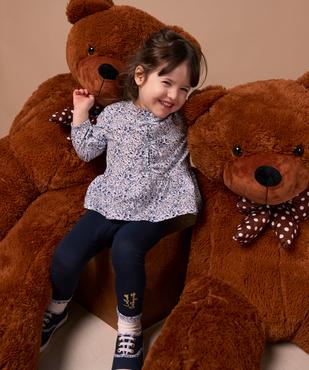 Blouse manches longues à motifs fleuris bébé fille - LuluCastagnette vue6 - LULUCASTAGNETTE - GEMO