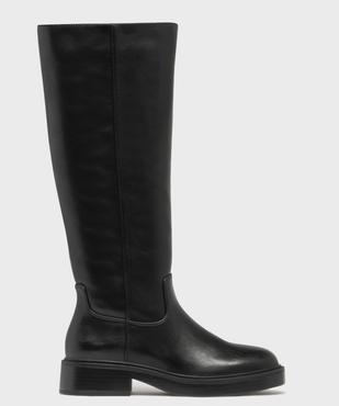 Bottes cavalières avec épaisse semelle femme - Follow Me vue1 - FOLLOW ME - GEMO
