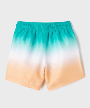 Short de surf coloris dégradé garçon vue3 - GEMO (ENFANT) - GEMO