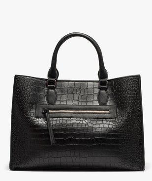 Sac à main femme grand volume à motif animalier vue1 - GEMO (ACCESS) - GEMO