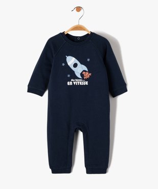 Pyjama bébé sans pieds motif fusée vue1 - GEMO(BB COUCHE) - GEMO
