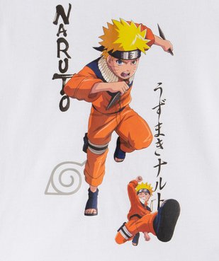 Tee-shirt manches longues en coton imprimé garçon - Naruto vue2 - NARUTO - GEMO