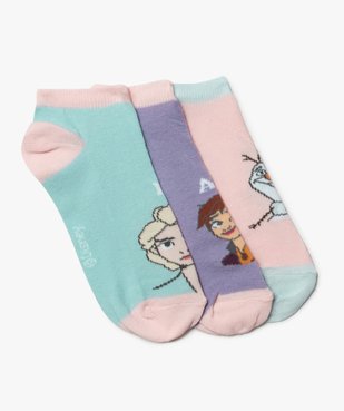 Chaussettes fille La Reine des Neiges (lot de 3) - Disney vue1 - DISNEY DTR - GEMO