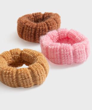 Elastiques cheveux en maille bouclette fille (lot de 5) vue2 - GEMO (ACCESS) - GEMO
