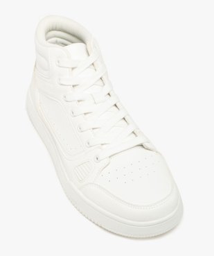 Baskets homme mid-cut à lacets style casual vue6 - 5 MILES - GEMO