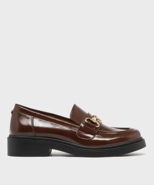 Mocassins vernis à épaisse semelle femme - LuluCastagnette vue1 - LULUCASTAGNETTE - GEMO