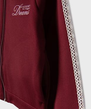 Ensemble de jogging avec intérieur polaire fille vue2 - GEMO (ENFANT) - GEMO