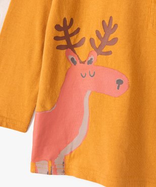 Tee-shirt bébé garçon à manches longues imprimé (lot de 3) vue2 - GEMO 4G BEBE - GEMO