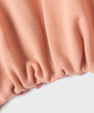 Sweat large resserré dans le bas fille vue2 - GEMO 4G FILLE - GEMO