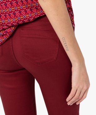 Pantalon femme coupe slim - Longueur L26 vue2 - GEMO(FEMME PAP) - GEMO