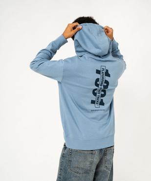 Sweat à capuche avec inscriptions dans le dos homme vue3 - GEMO (HOMME) - GEMO