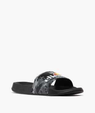 Mules de piscine homme à bandeau camouflage - Ellesse vue8 - ELLESSE - GEMO