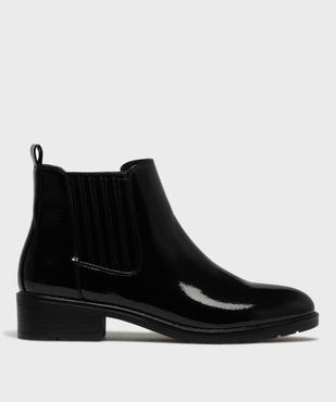 Boots Chelsea vernis femme - Valentina Baldano vue1 - VALENTINA BALDA - GEMO