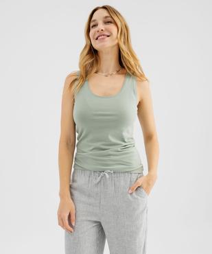 Débardeur à col rond femme vue1 - GEMO 4G FEMME - GEMO