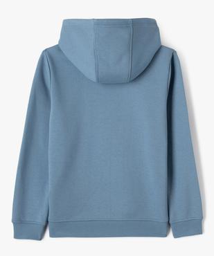 Sweat molletonné à capuche garçon vue3 - GEMO (JUNIOR) - GEMO