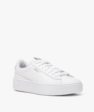 Tennis femme à lacets et semelle plateforme - Puma vue2 - PUMA - GEMO