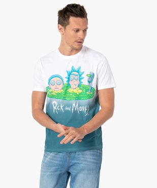 Tee-shirt homme avec motif XXL – Rick and Morty vue1 - RICK ET MORTY - GEMO