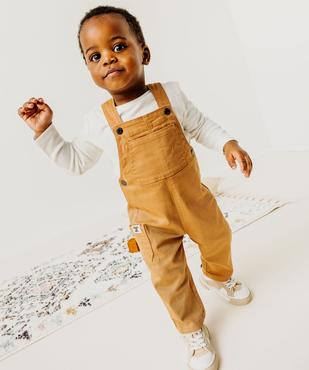 Ensemble 2 pièces salopette + tee-shirt manches longues bébé garçon vue7 - GEMO(BEBE DEBT) - GEMO