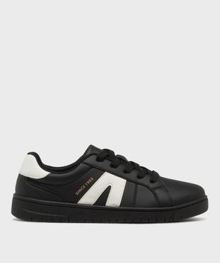 Baskets à lacets avec empiècements contrastants garçon - 5 Miles vue1 - 5 MILES - GEMO