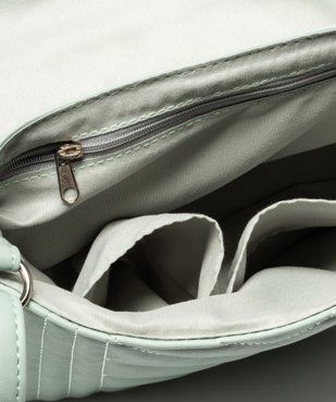 Sac femme besace matelassé vue3 - GEMO (ACCESS) - GEMO