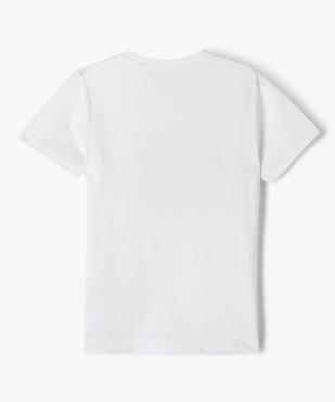 T-shirt manches courtes à motif ludique garçon vue3 - GEMO (ENFANT) - GEMO
