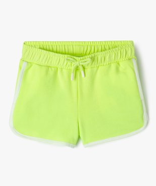 Short en maille avec taille élastique fille vue1 - GEMO (ENFANT) - GEMO