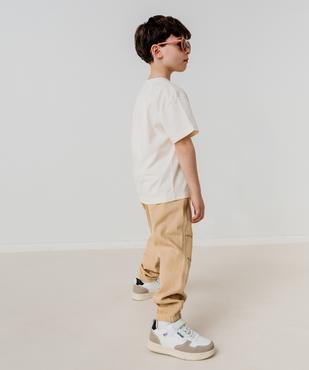 Pantalon parachute à taille élastiquée garçon vue6 - GEMO (ENFANT) - GEMO