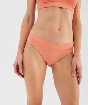 Tanga en maille côtelée femme vue1 - GEMO(HOMWR FEM) - GEMO