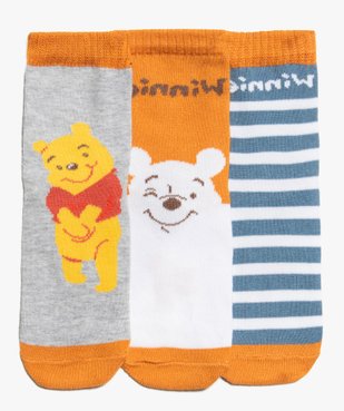 Chaussettes bébé à motifs Winnie l’ourson  (lot de 3) – Disney vue1 - WINNIE - GEMO